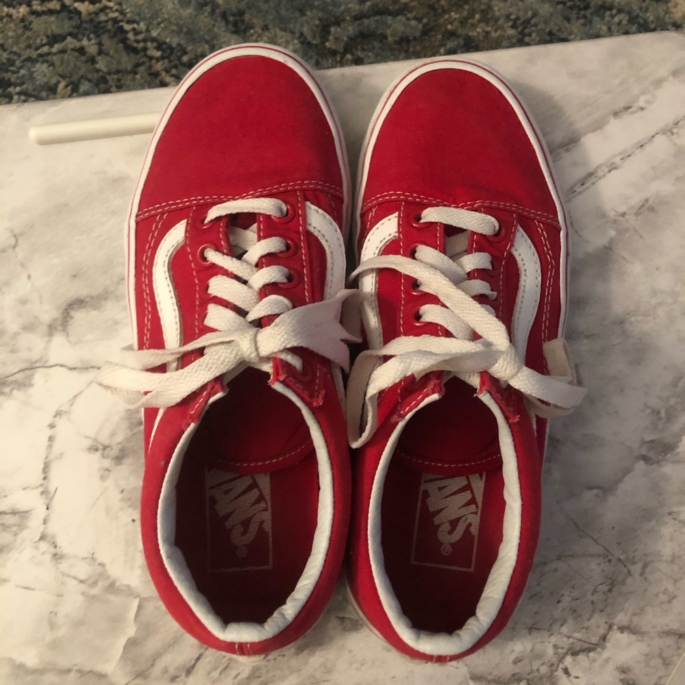 Red Vans - Picture 4 of 5
